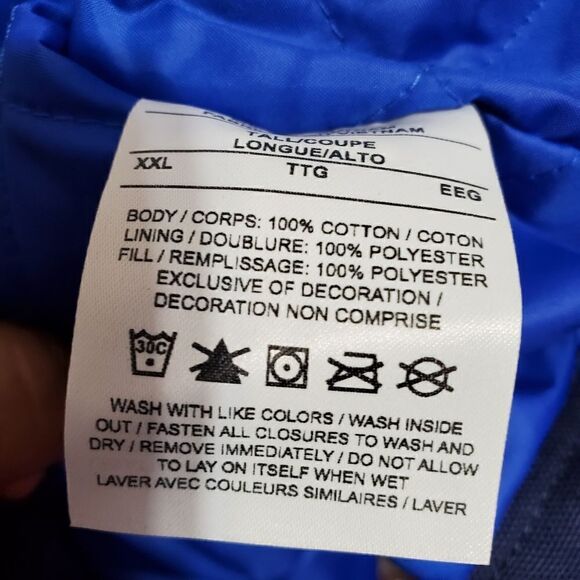 Mens Nike Sz 2XL-T Snap Front Therma Fit Jacket Dark Blue DM5275-410 NWT - Picture 11 of 11